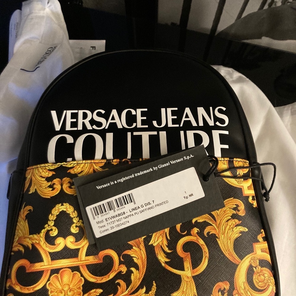 Versace small backpack